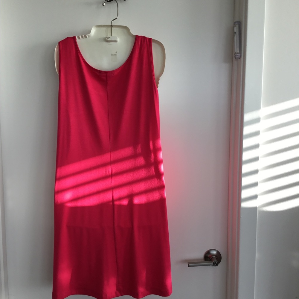 Comfy Pink Sleeveless Dress Size 1X  $50 - Picture 8 of 9